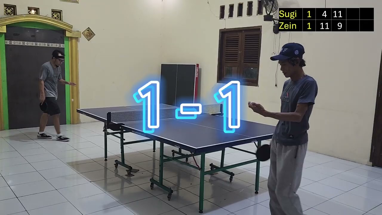 Misi Terpecahkan #Tenismeja Sugi vs Moc Zein 7 Feb 2026