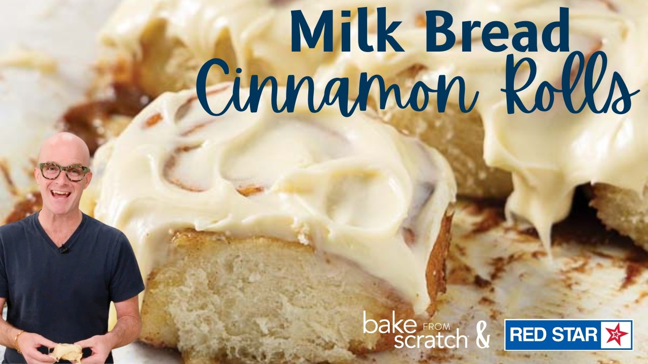 Soft & Fluffy Milk Bread Cinnamon Rolls