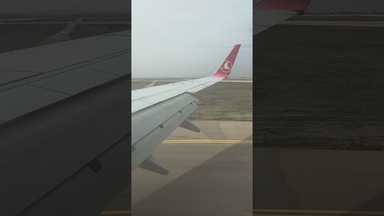 Landing at Damascus Airport Syria