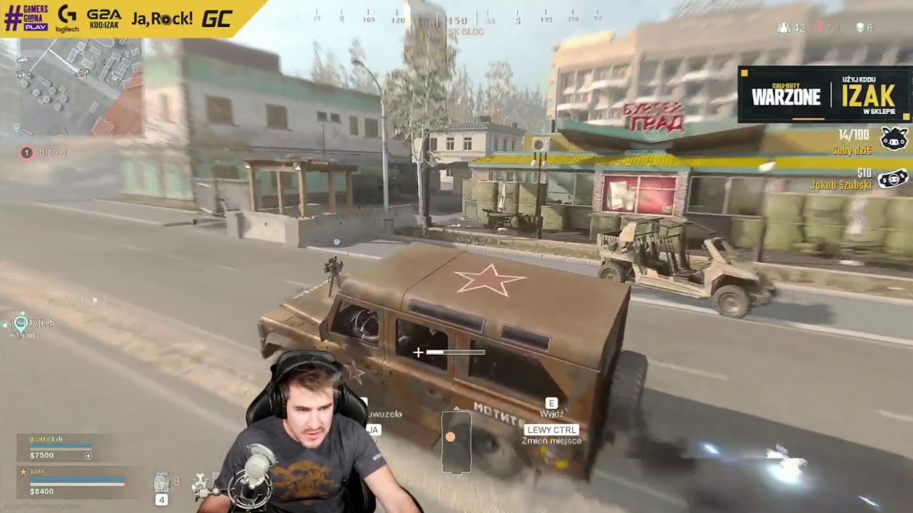 Izak walczy z kaszą - Call of Duty: Warzone
