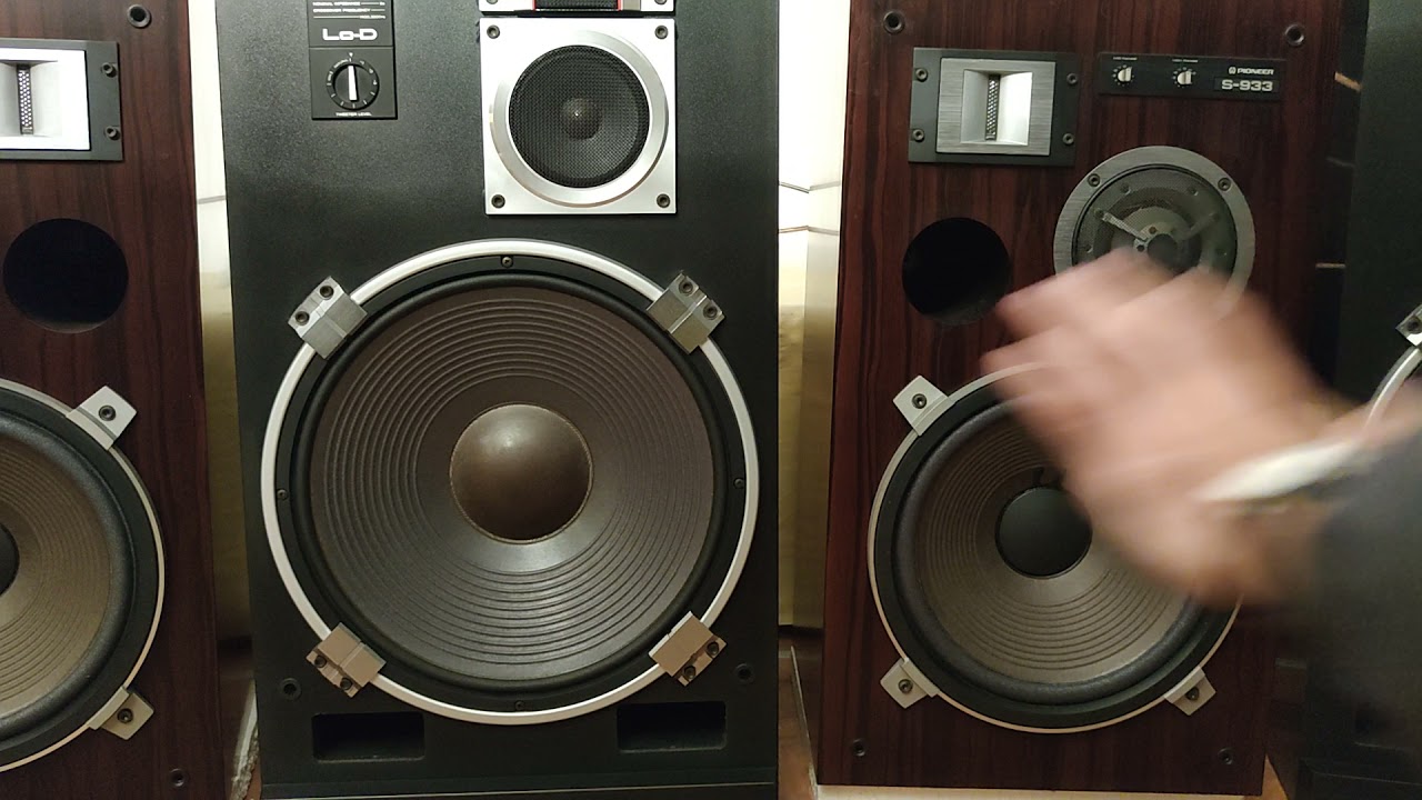Акустика Pioneer S933 и Lo-D HS-F700 (сравнение звука)