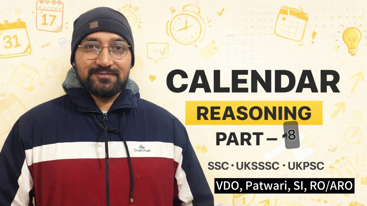 CLOCK (Part – 8) | Reasoning for SSC, UKPSC, UKSSSC | Angle Concept Explained