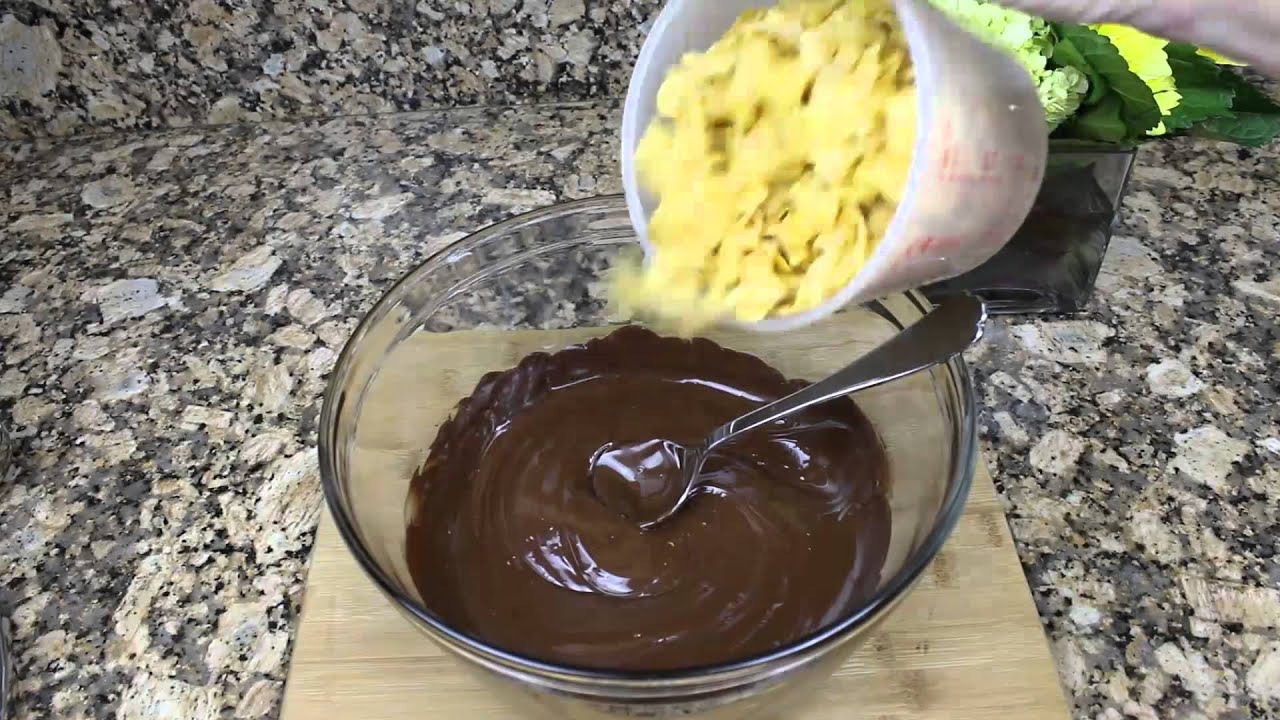 Chocolate Covered Cornflakes
