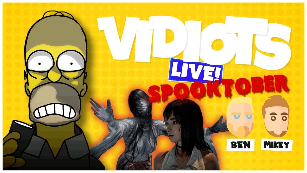 Vidiots Live! Twitch Stream - Eggs For Bart/Fatal Frame II