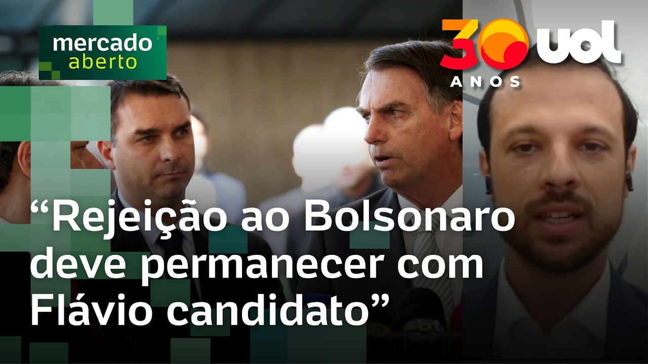 Eleições 2026: Bolsonaro traz para figuras de centro uma alta rejeição, avalia analista