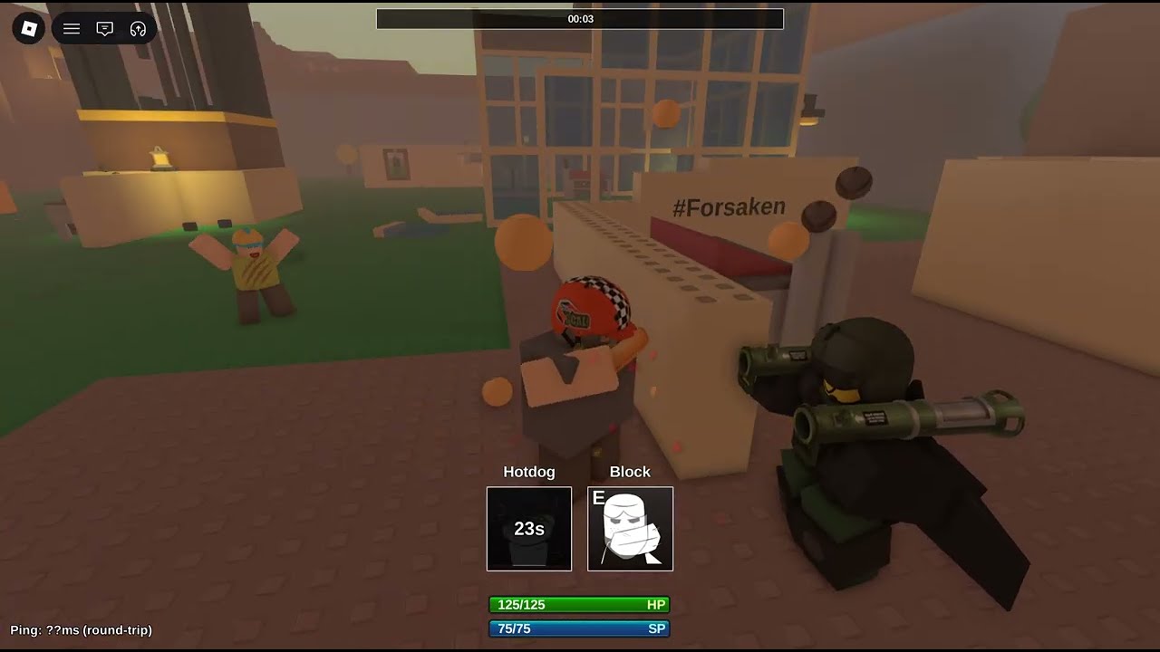 Having fun in Die Of Death