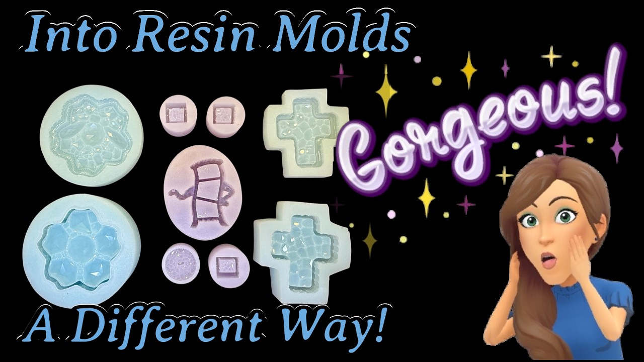 #1101 Revisiting 3 Into Resin Molds — And WOW the Change!