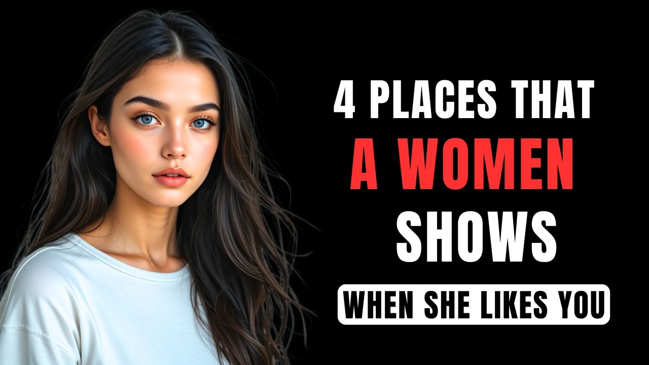 4 BODY PARTS SHE SHOWS IF SHE LIKES YOU