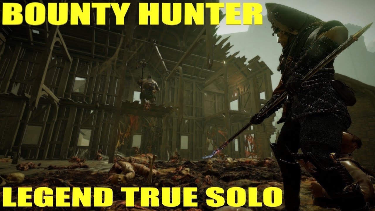 Halescourge - Bounty Hunter - Legend True solo - Billhook/Griffonfoot - Warhammer Vermintide 2