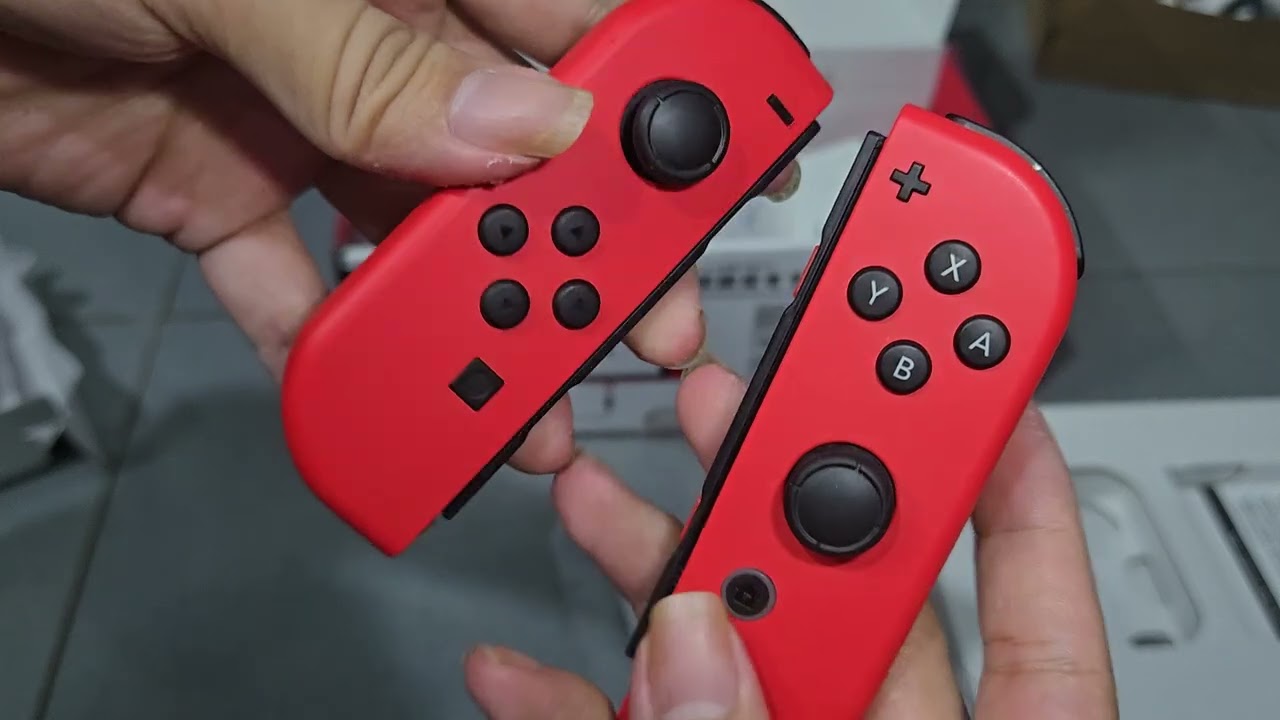 nintendo switch mario red & blue 01/12