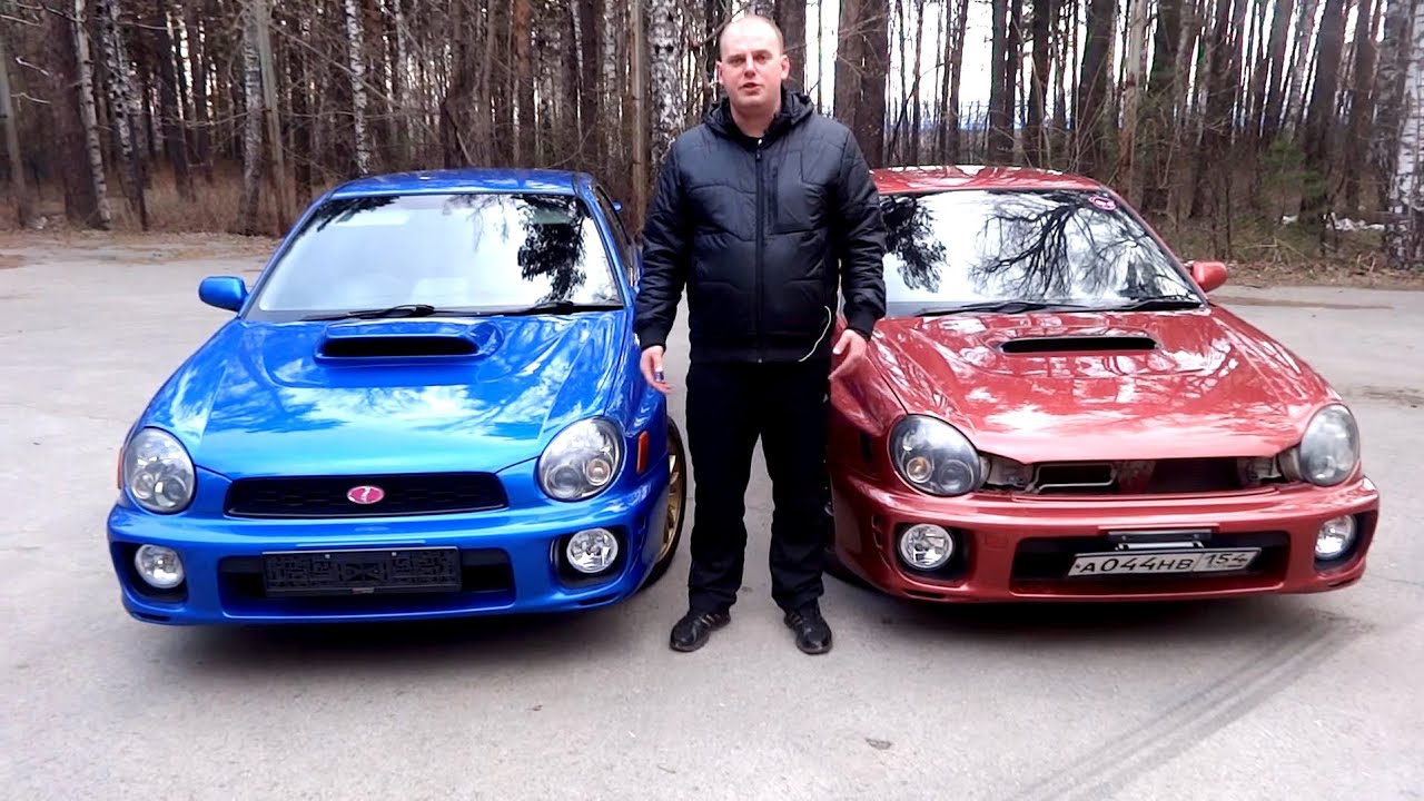 Subaru Impreza WRX vs Subaru Impreza WRX STI. FastTest