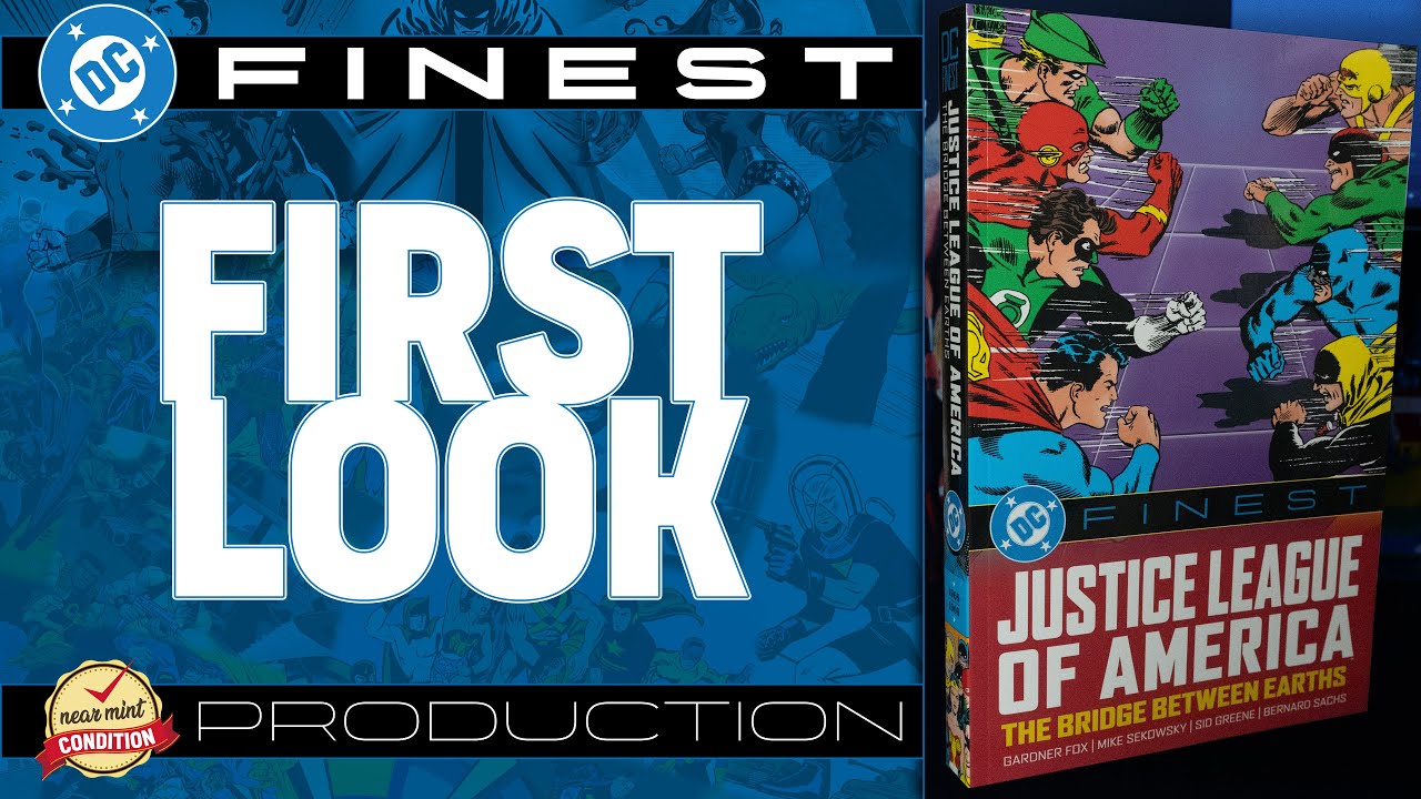 DC Finest: Justice League of America: The Bridge Between Earths First Look | Gardner Fox | Sekowsky
