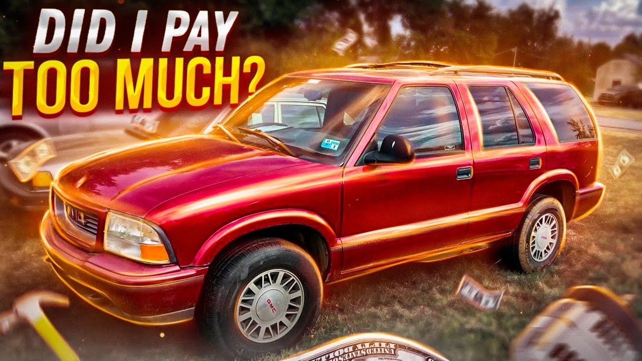 I won this 1998 GMC Jimmy 4x4 for $925 from IAA! You Won't Believe it!