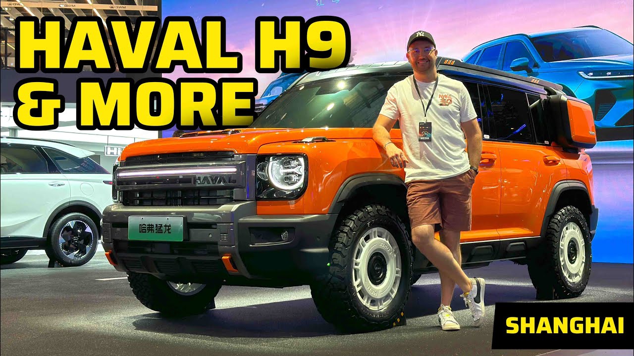 GWM Launch Brand New Cars! I travelled to China to See Them - Shangai Auto Show Part 1