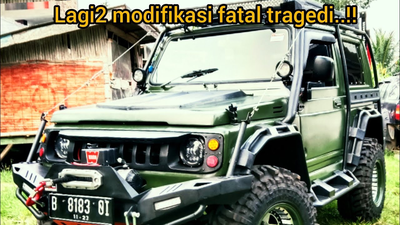 Modifikasi Suzuki Jimny 1983 berkulit kasar..