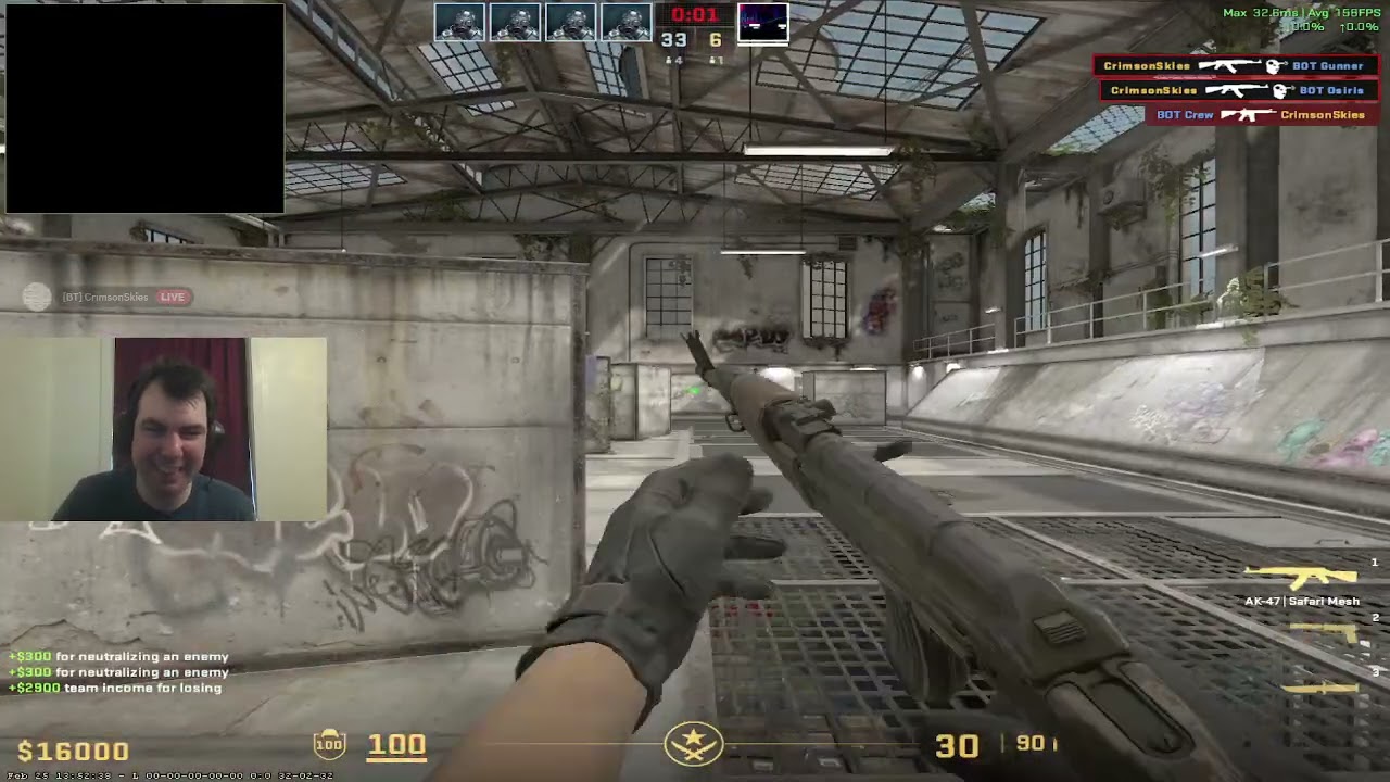Doing A little Warmup for CS2