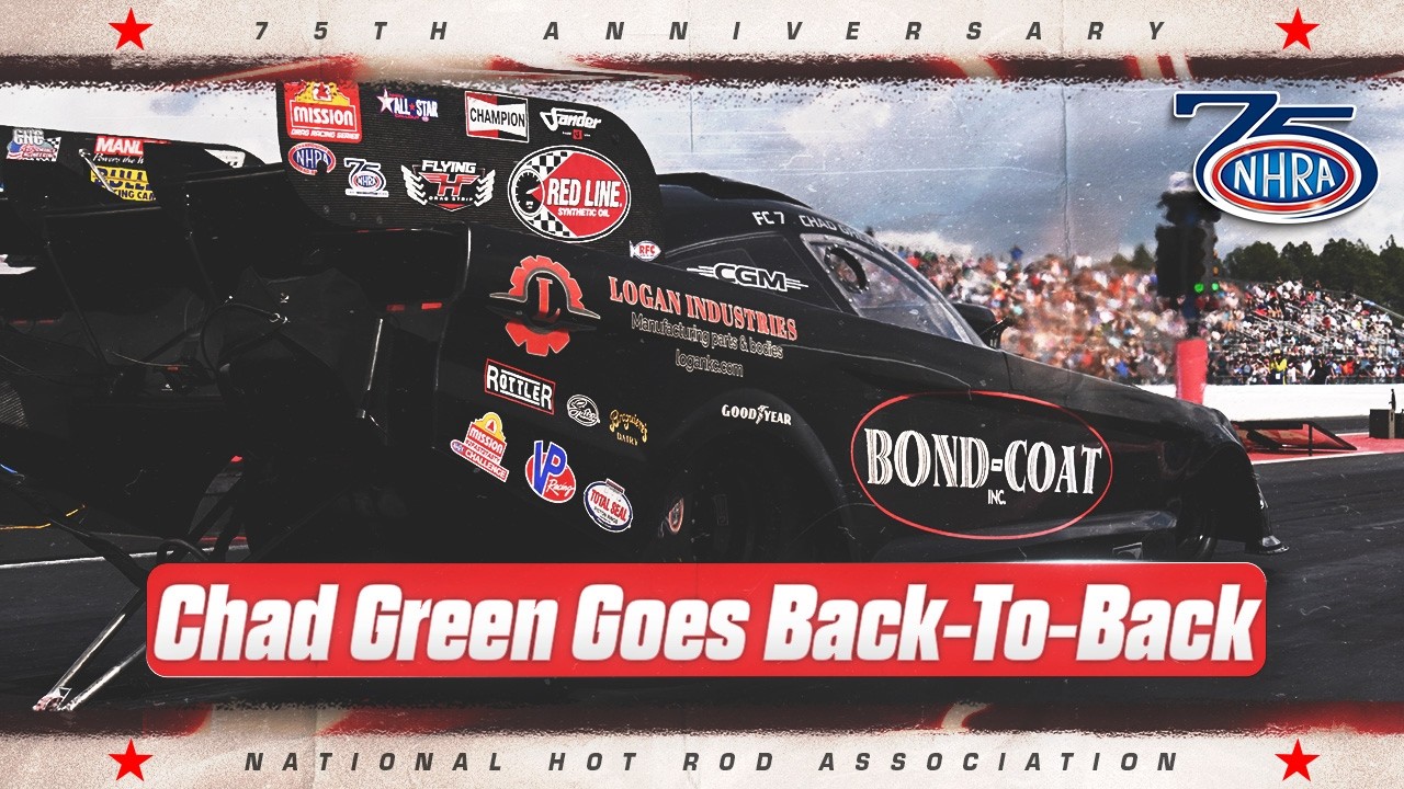 Чад Грин второй год подряд выступит на турнире Gatornationals.