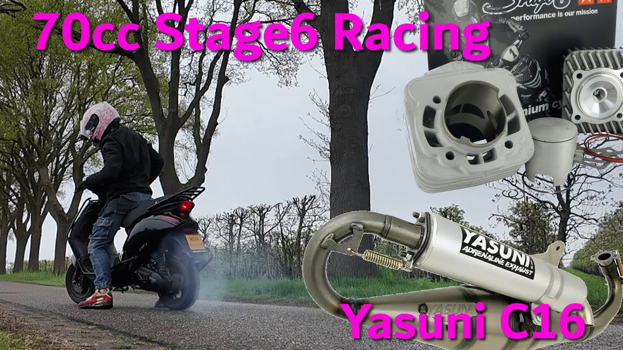 70cc Stage6 Racing en Yasuni C16 Kanon!