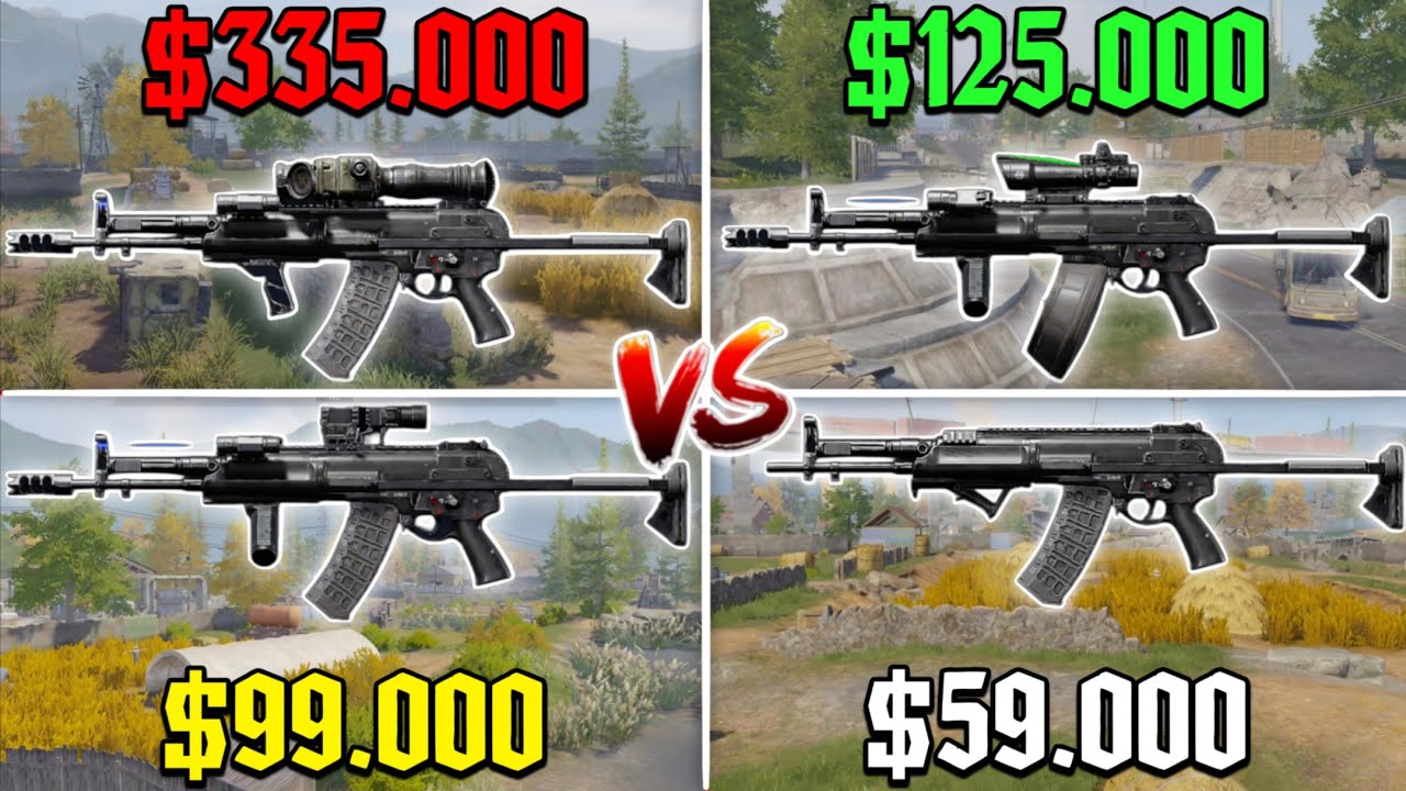 New A545 challenge from the Cheapest to the Most Expensive | Arena Breakout