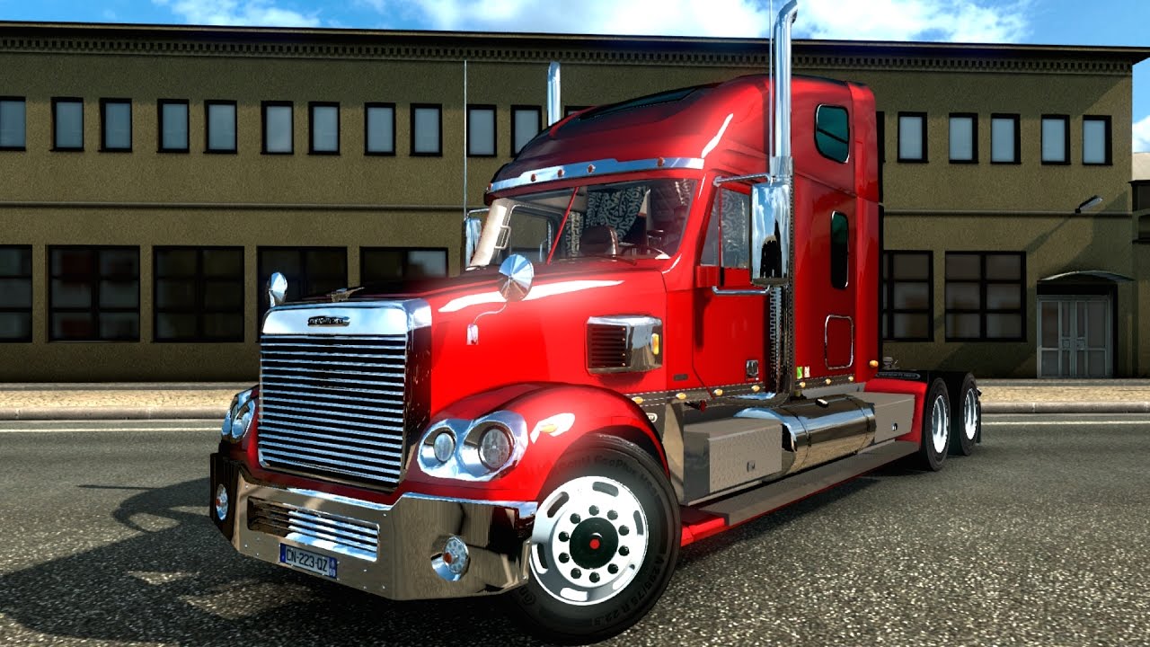 Euro Truck Simulator 2 [1.27] Freightliner Coronado American Truck - G27 HD [1080p][60fps]