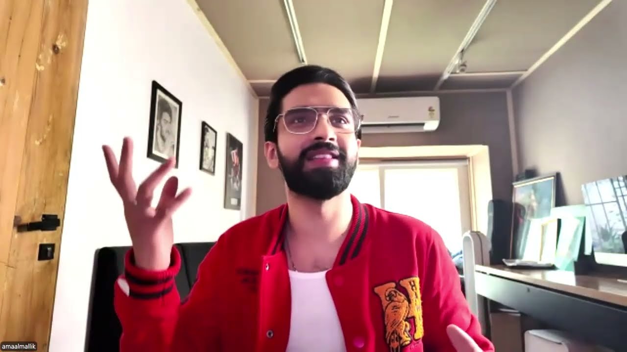 Amaal Mallik — where honesty meets introspection, no masks, no filters!