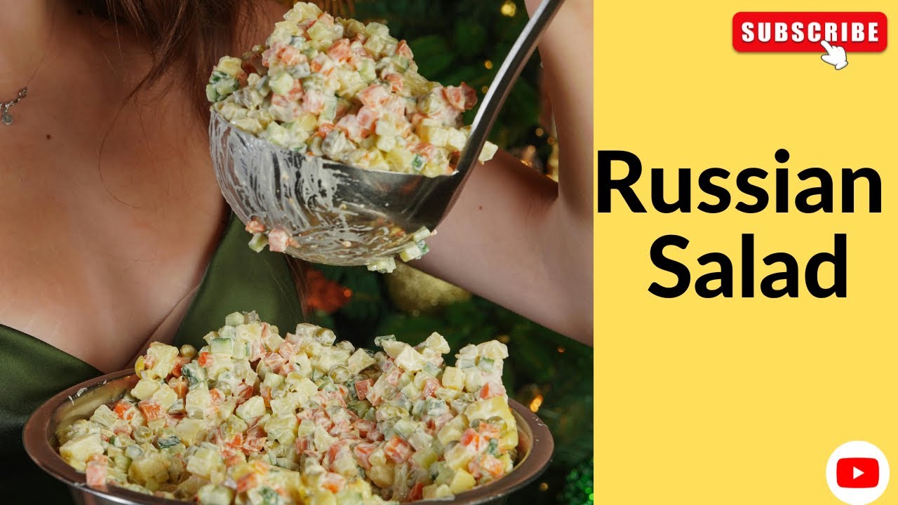Русский салат! ОРИГИНАЛЬНЫЙ РЕЦЕПТ | Лучший салат на Новый год | Так вкусно