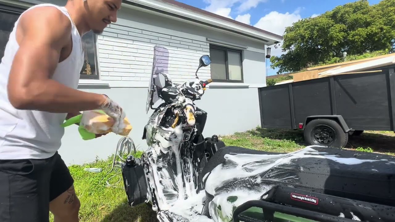 UNBOXING ITALIKA 200 RX COMBAT + BIKEWASH