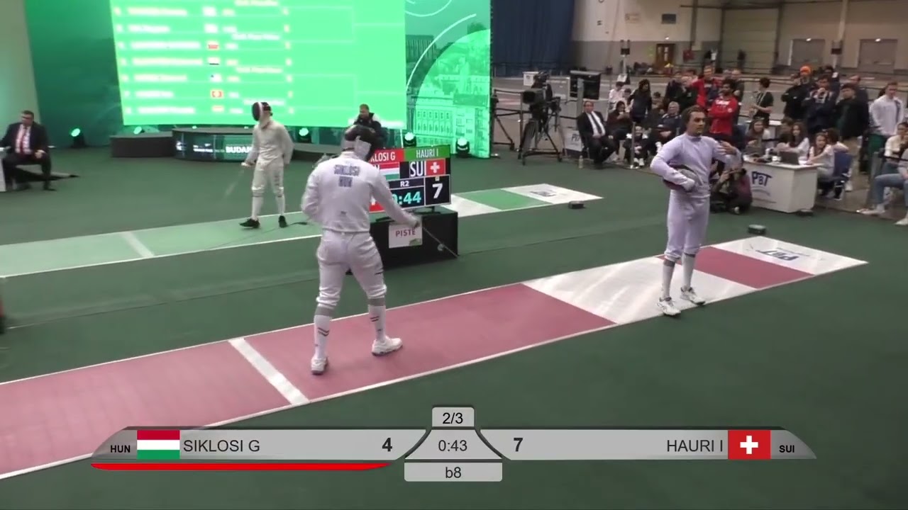 2025 112 SME WESTEND Grand Prix, Budapest SIKLOSI Gergely vs HAURI Ian