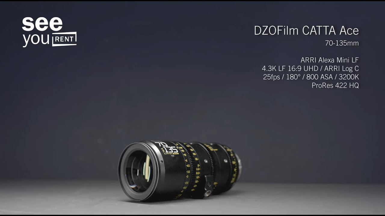 DZOFILM Catta 70-135mm Lens Test 4K ARRI Alexa Mini LF #LensMap