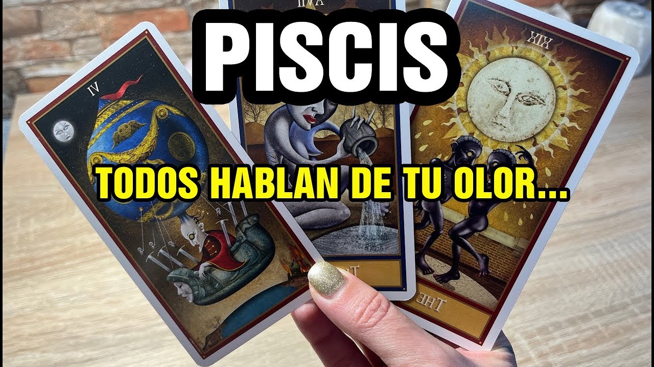 PISCIS 😳 TU OLOR ESTÁ MOLESTANDO A MUCHOS. ESTÁN DICIENDO QUE HUELES A...