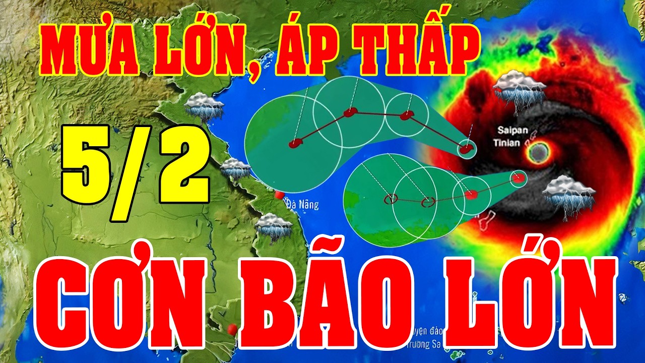 Dự Báo Thời Tiết Đêm Nay và Ngày Mai 5/3 | Thời Tiết Hôm Nay 3 Ngày Tới Mới Nhất|#thoitiet