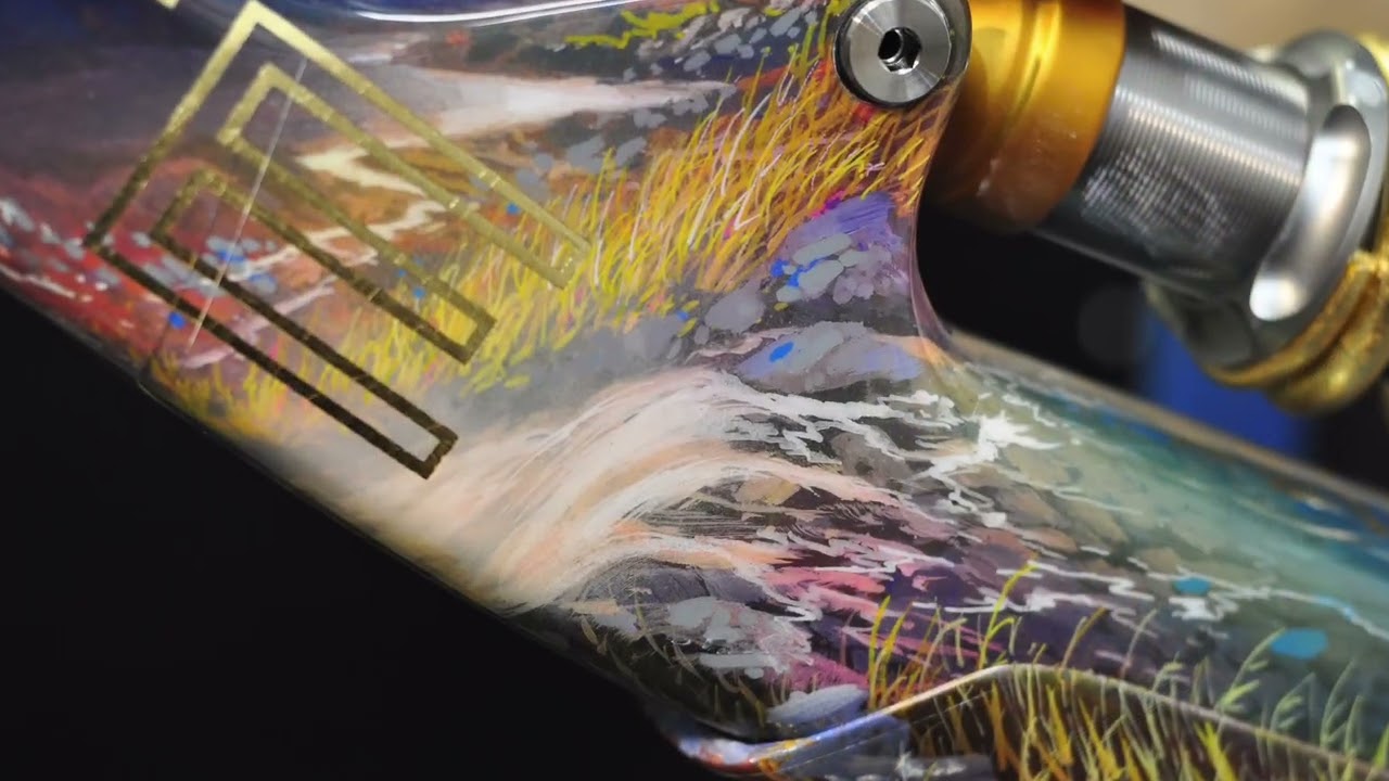 2023 Cycle Show Jaw Dropper Winner -  With This Insane Custom Painted Deviate Cycles Claymore