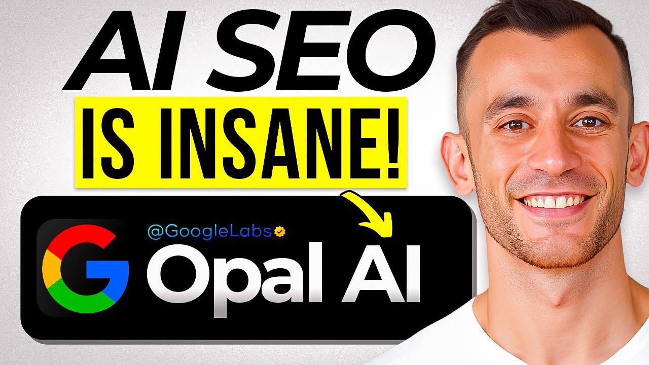 Google Opal: новый БЕСПЛАТНЫЙ ИИ-супер-агент SEO &mdash; это просто БЕЗУМИЕ!