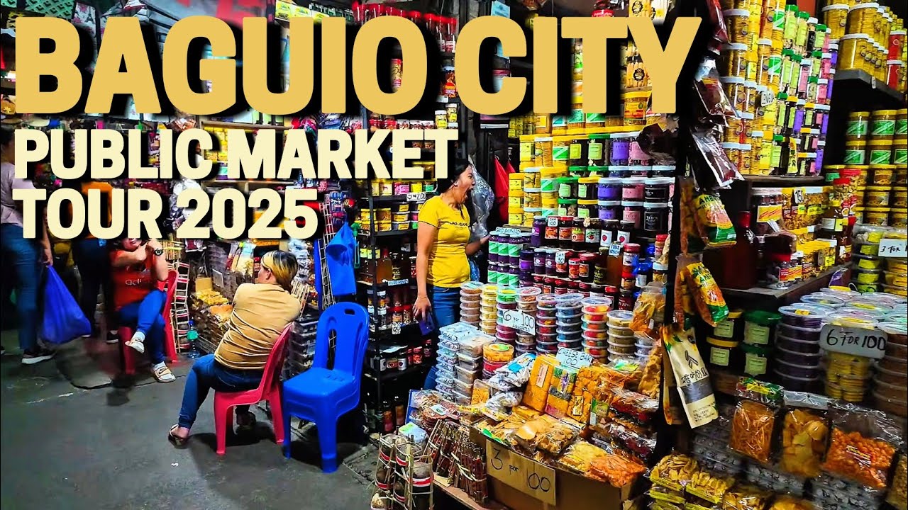 BAGUIO PUBLIC MARKET TOUR 2025 - BAGUIO CITY PHILIPPINES