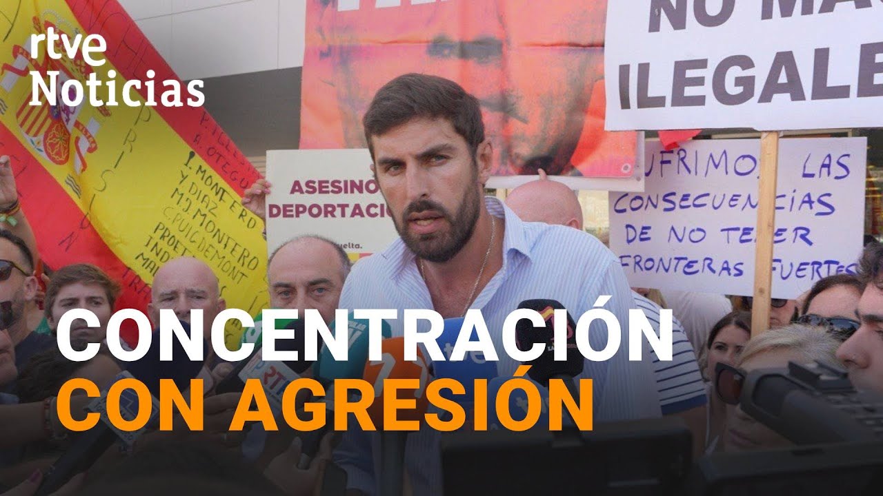 TORRE PACHECO: TENSIÓN y VIOLENCIA en una MANIFESTACIÓN con MENSAJES de ODIO | RTVE Noticias