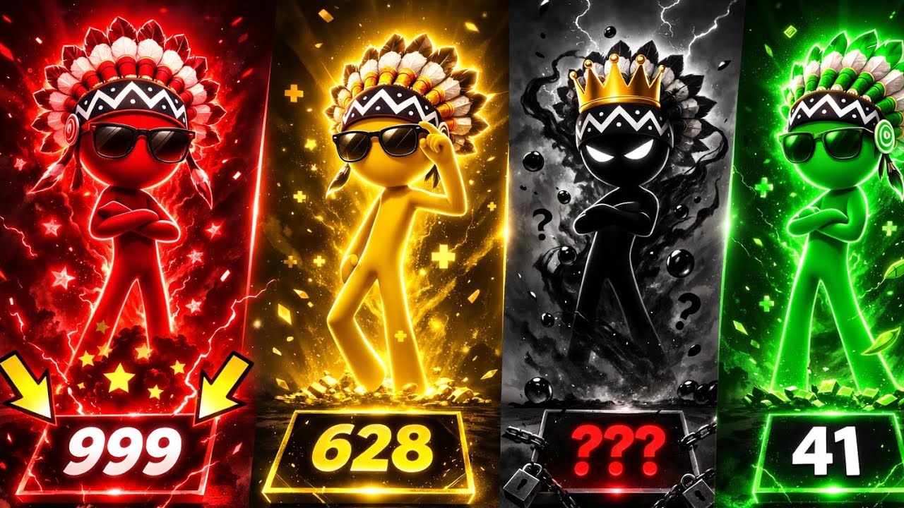 Stickman Party - Tournament Mode 1234Player Random | Gameplay Walkthrough Part 26 MiniGames Update