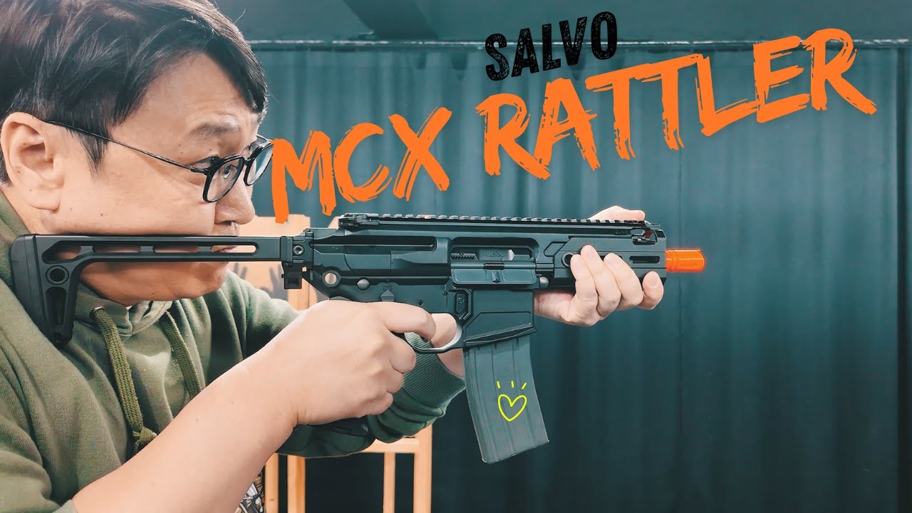 너무 좋은데 ? SALVO MCX 가스라이플  #MCXrattler