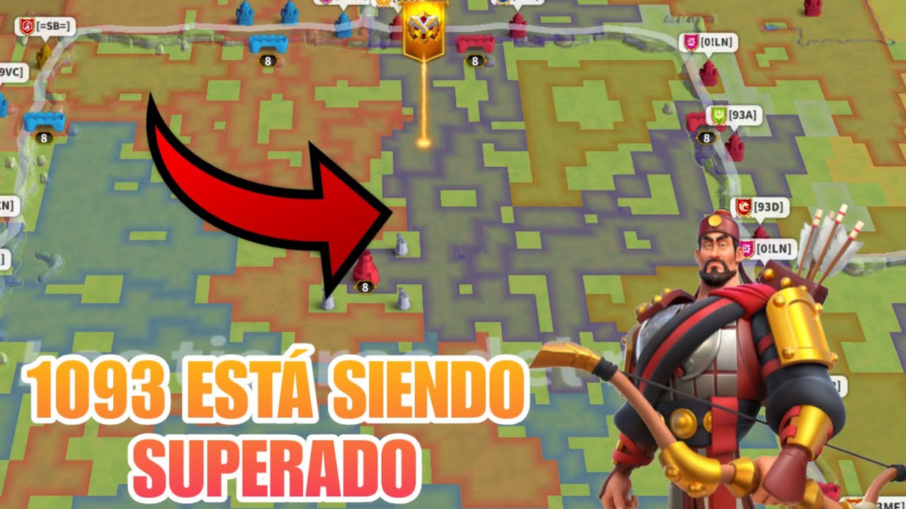 2489 HACE LA ÉPICA CONTRA EL 1093 - Rise of Kingdoms