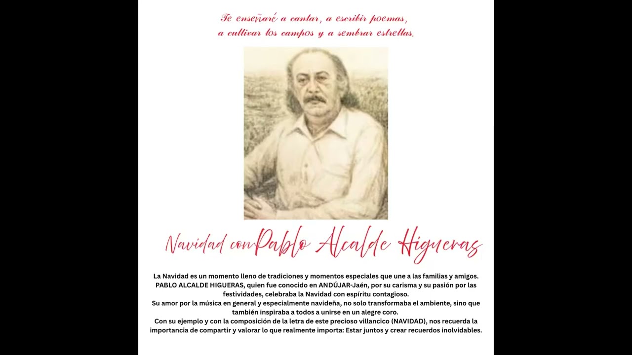 NAVIDAD con PABLO ALCALDE HIGUERAS