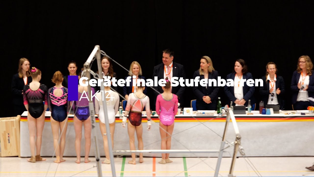 DJM 2024 AK14 Gerätefinale Stufenbarren komplett