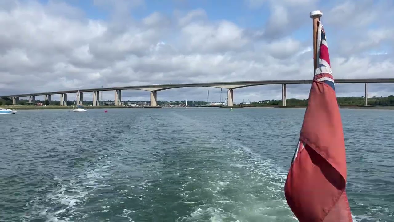 Ipswich Waterfront to Pin Mill river trip on the Orwell Lady.