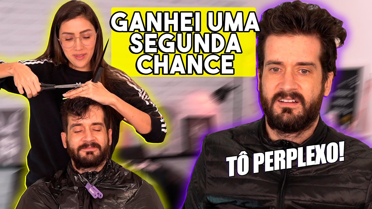 CORTANDO CABELO do MEU NAMORADO na QUARENTENA | AGORA tenho MÁQUINA!