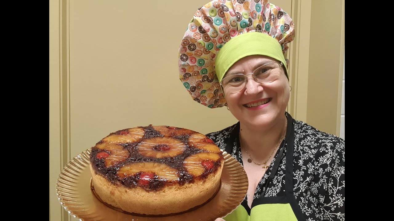 Tarta invertida de piña 🍍