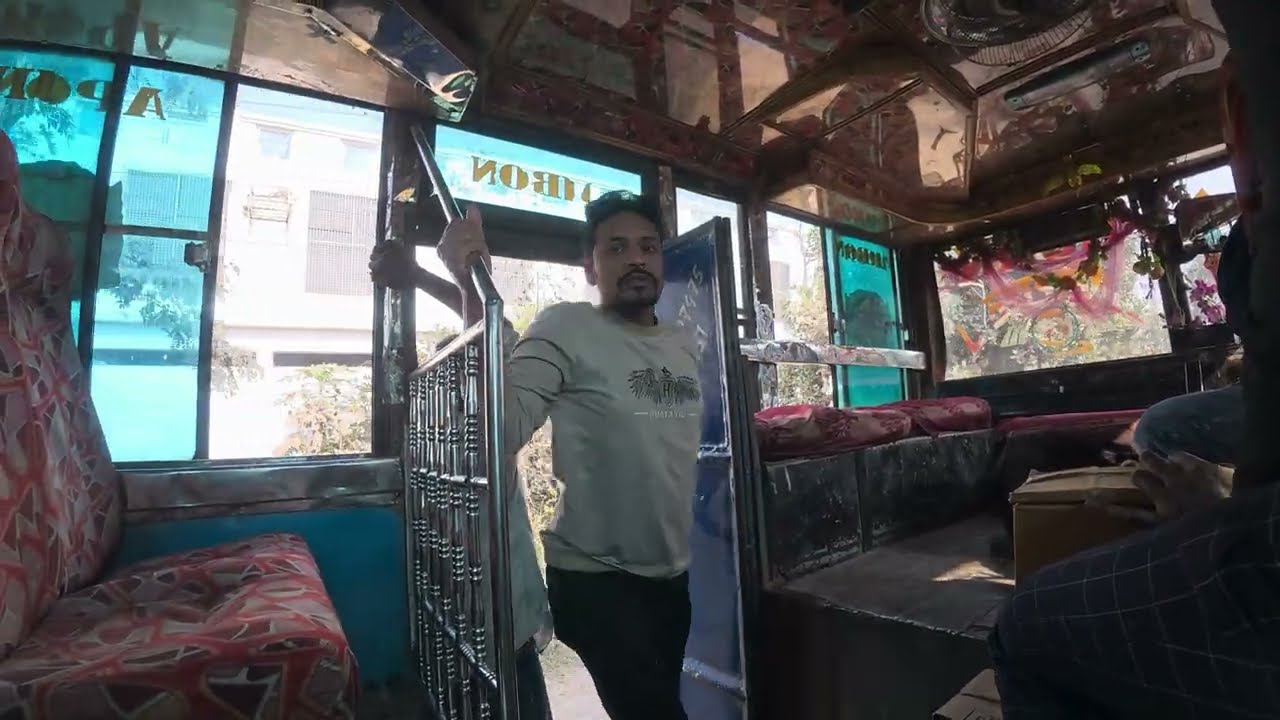 Inside a Chaotic Local Bus Journey | Overloaded Bus & Poor Transport Reality