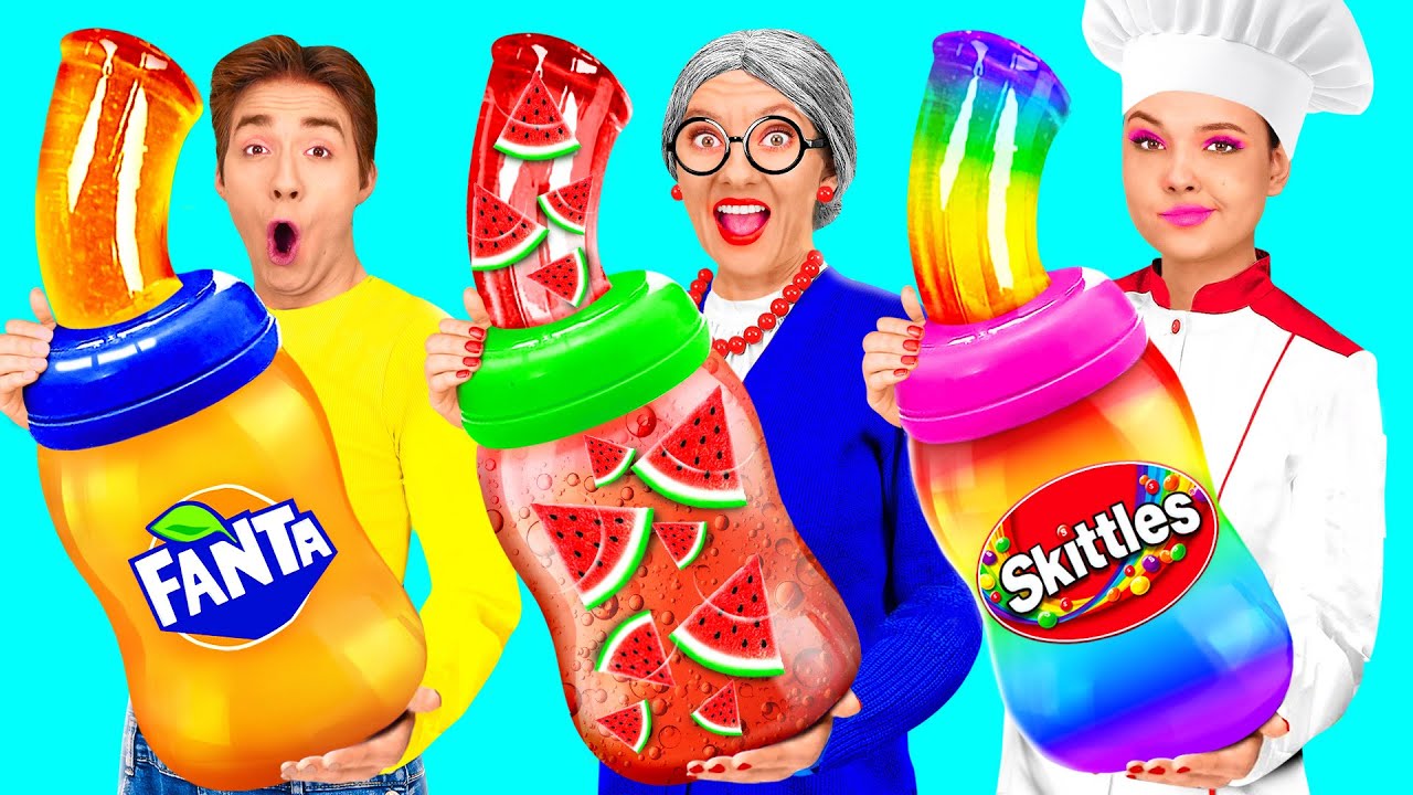 Reto De Cocina Yo vs Abuela | Trucos Para Padres de HAHANOM Challenge