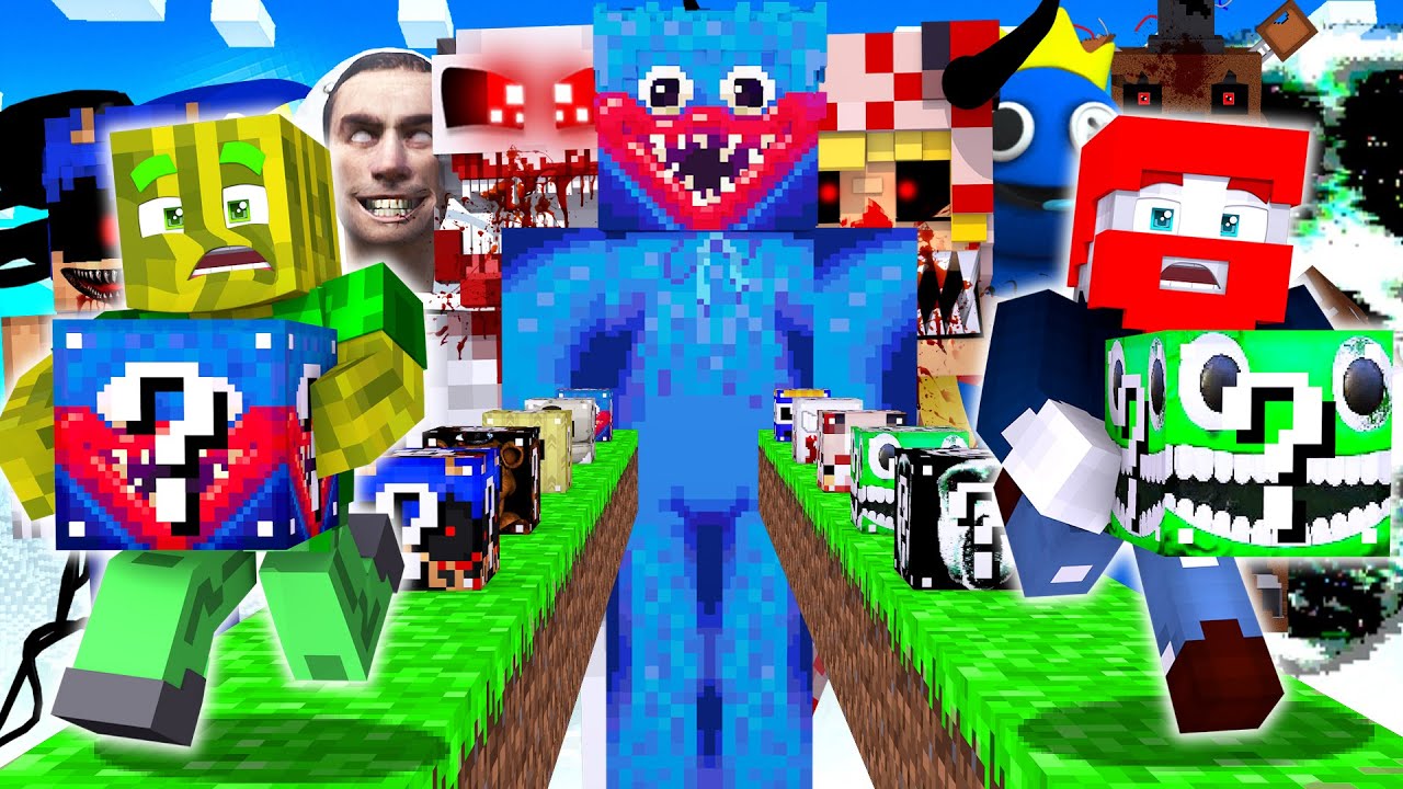 MINECRAFT, ABER mit ALLEN LUCKY BLOCKS?! (FINALE)