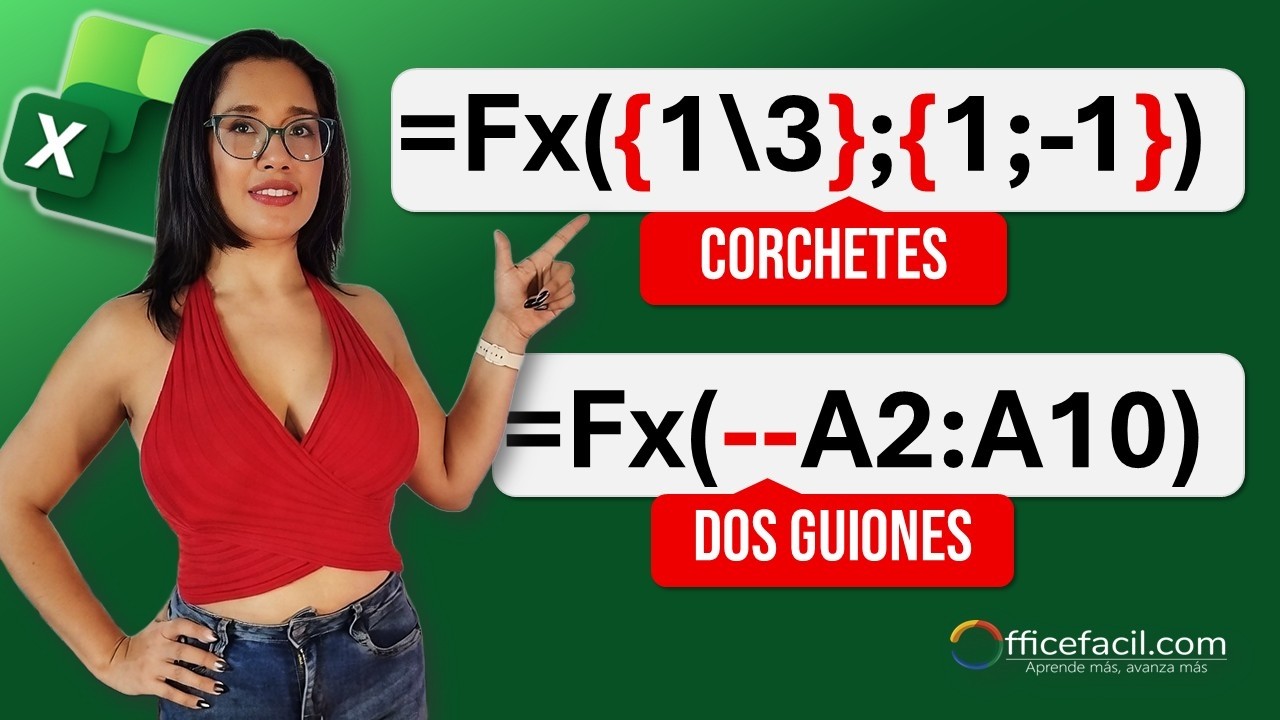 El truco de Excel que NADIE explica 🤯 { } y el doble --