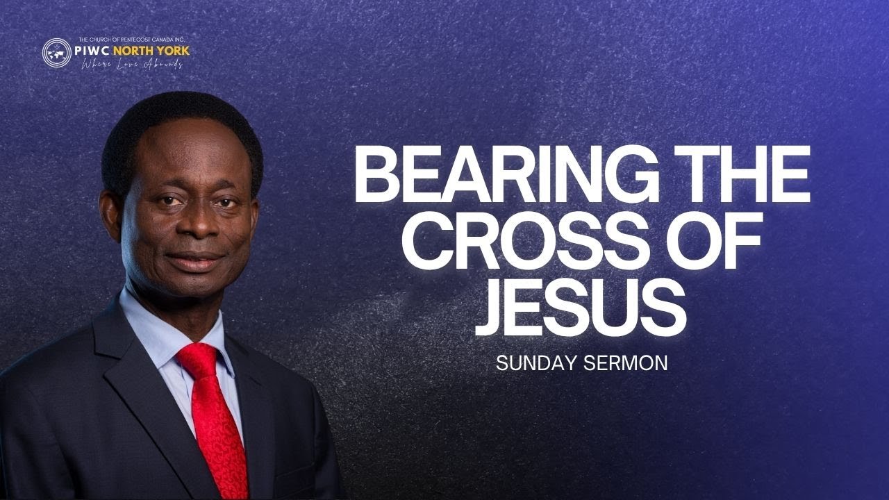 Bearing the Cross of Jesus | Aps. Prof. Opoku Onyinah | Sun. July 20th, 2025