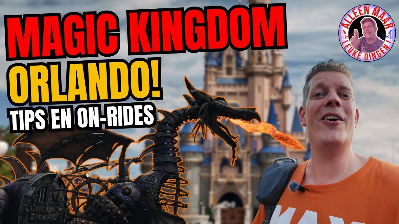 BETER DAN DISNEYLAND PARIJS? DISNEY WORLD MAGIC KINGDOM 2025 VLOG MET ON-RIDES, TIPS EN POPCORN!