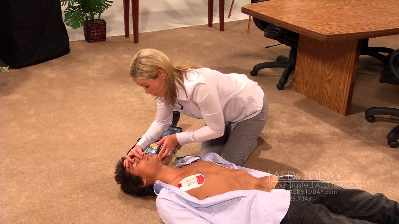 Philips Heartstart FRx AED Demonstration Video